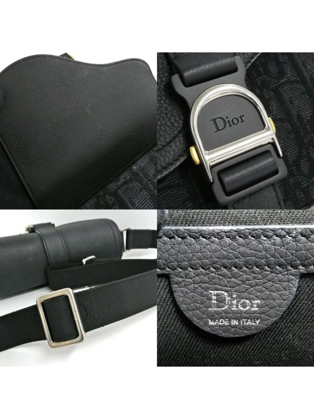 Dior Saddle Heritage Messenger Bag Mini Leather Oblique